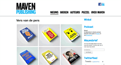 Desktop Screenshot of mavenpublishing.nl