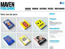 Tablet Screenshot of mavenpublishing.nl